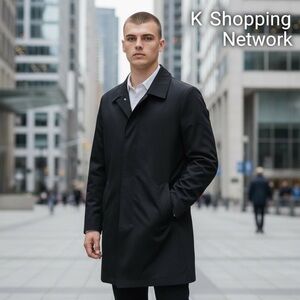 American Airlines Twinhill Men’s Pilot All Weather Coat Thinsulate Lining Size L